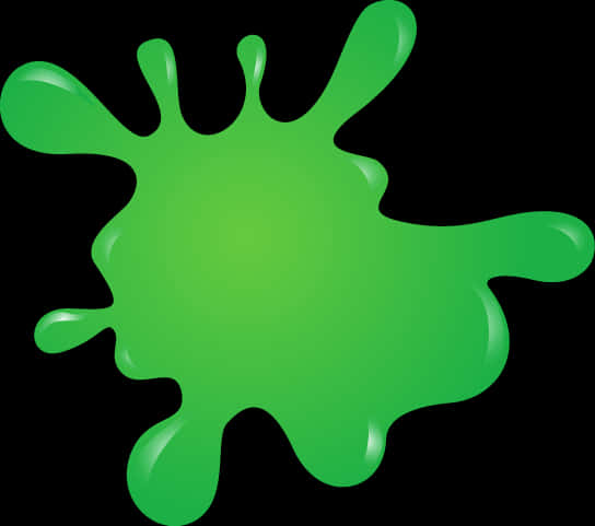 Vibrant_ Green_ Paint_ Splash PNG image