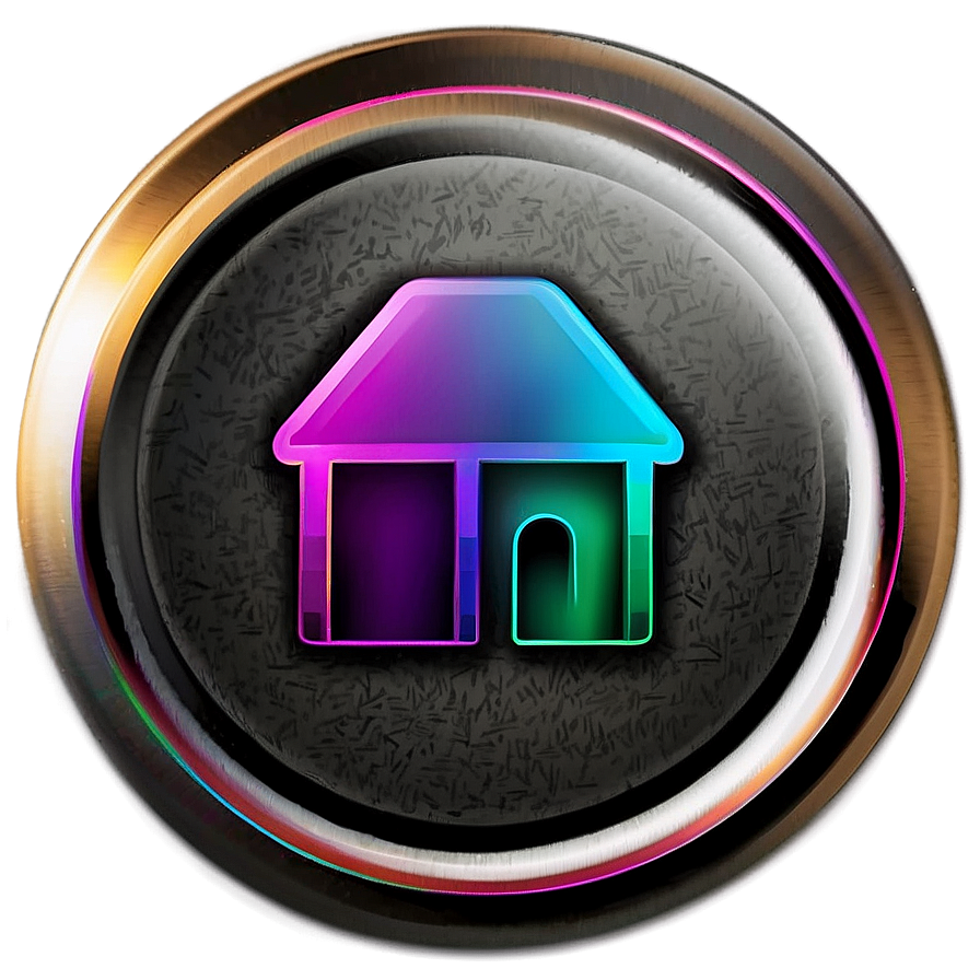 Vibrant Home Button Png Tpb PNG image