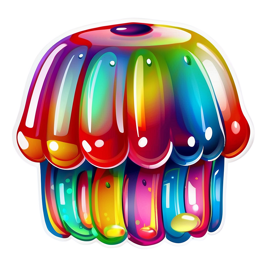 Vibrant Jelly Clipart Png 06132024 PNG image