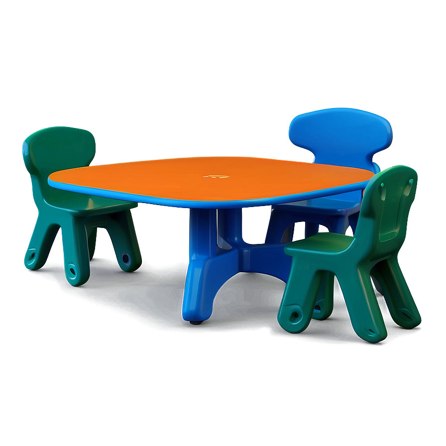 Vibrant Kids Play Table Png 05042024 PNG image