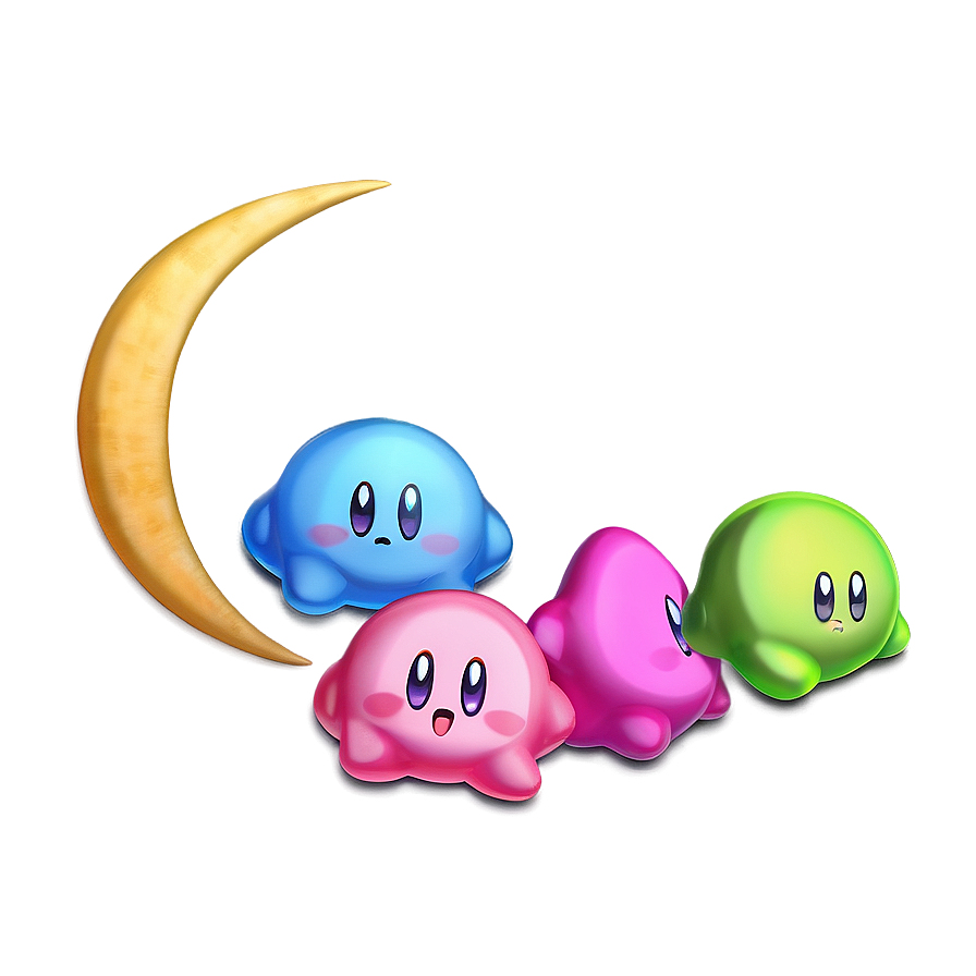 Vibrant Kirby Star Png Image Download Upx PNG image