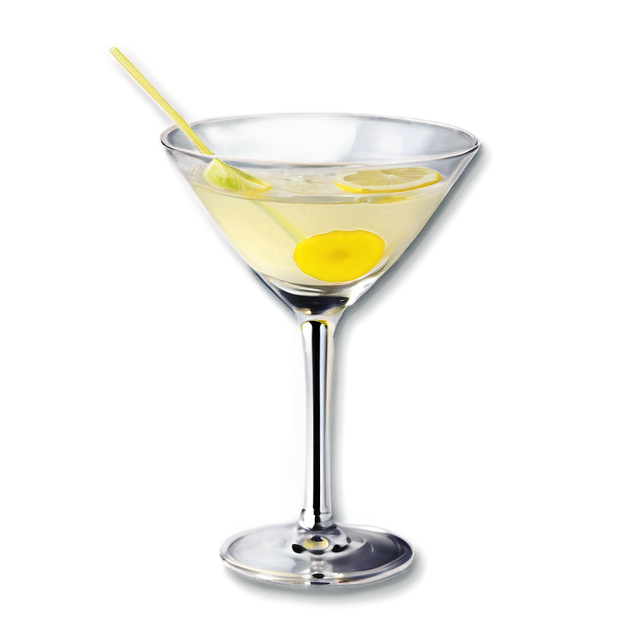 Vibrant Lemon Twist Martini Png Rxp PNG image