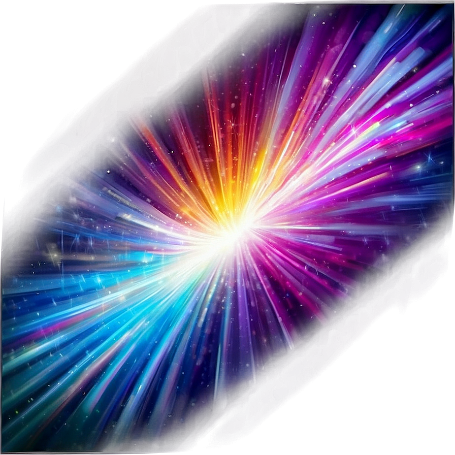 Vibrant Light Burst Png 06262024 PNG image