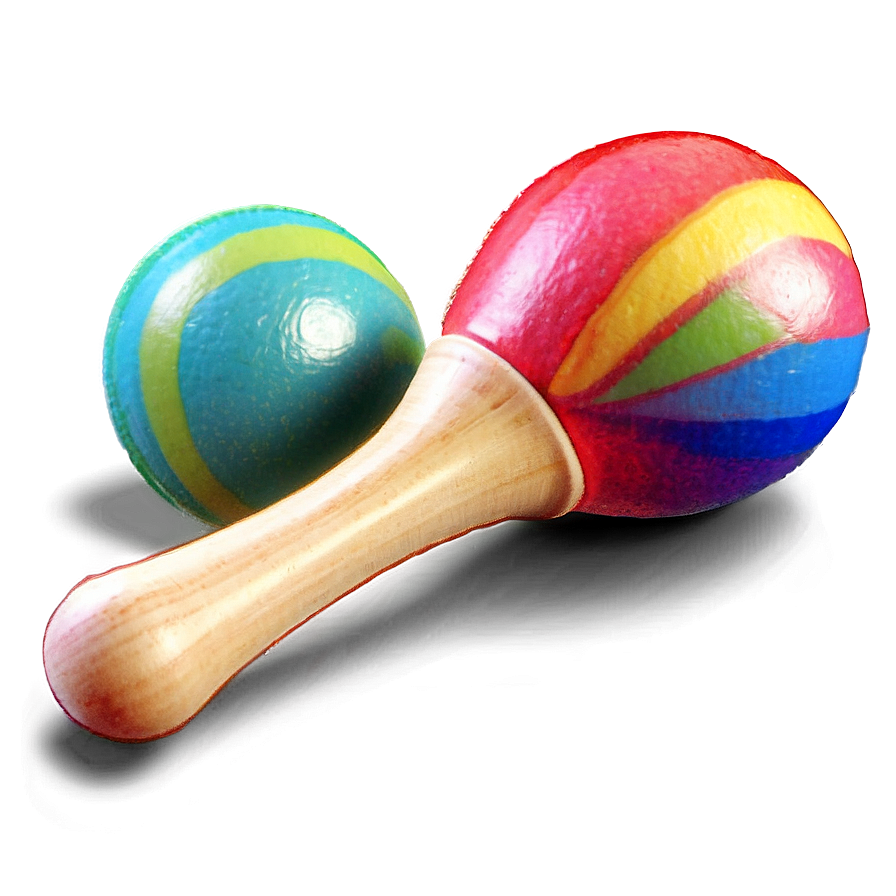 Vibrant Maraca Sketch Png Stl PNG image