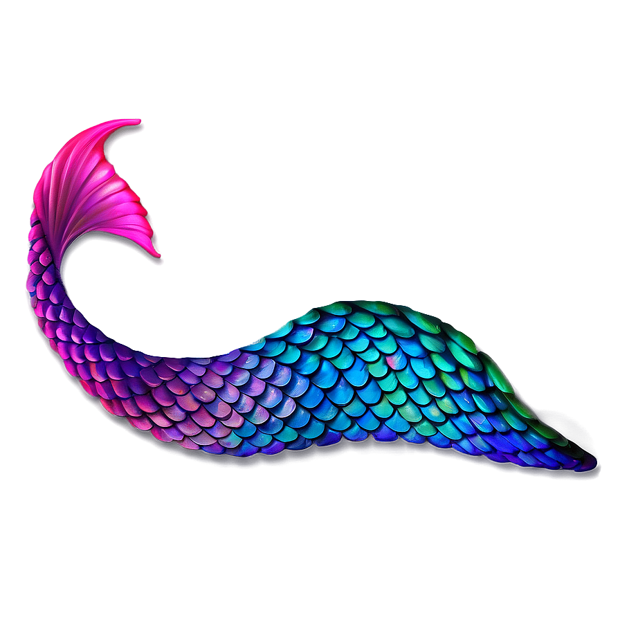 Vibrant Mermaid Tail Scales Png 35 PNG image