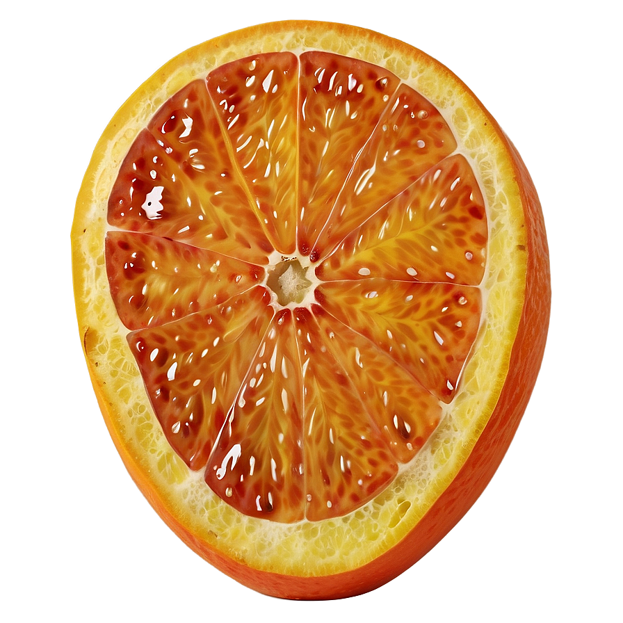 Vibrant Orange Segment Png Ixy30 PNG image