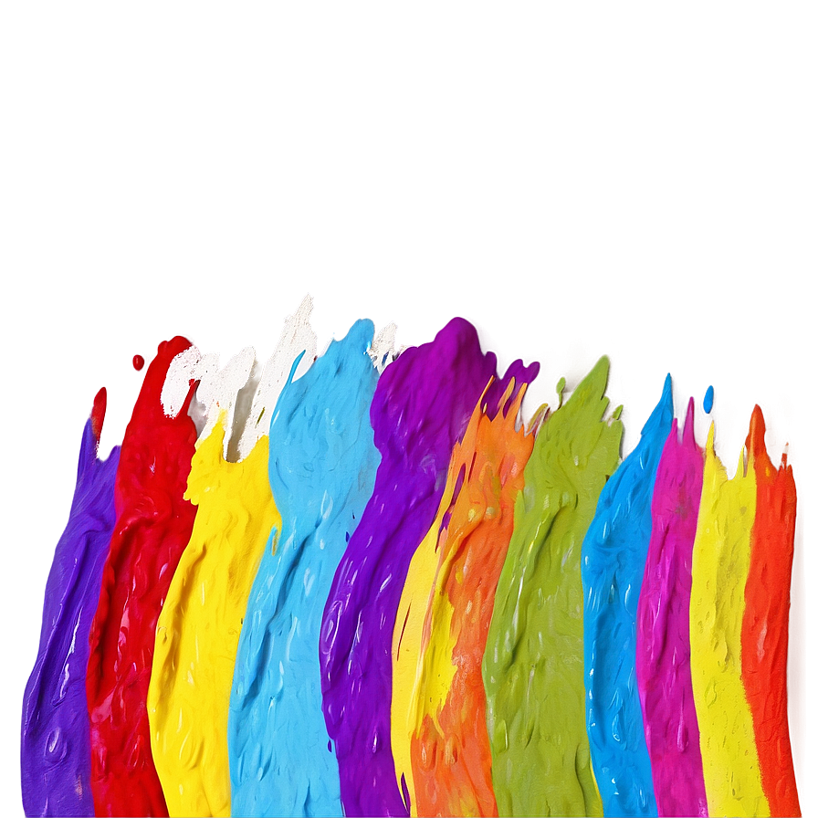 Vibrant Paint Texture Png 06292024 PNG image