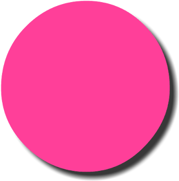 Vibrant Pink Circle Graphic PNG image