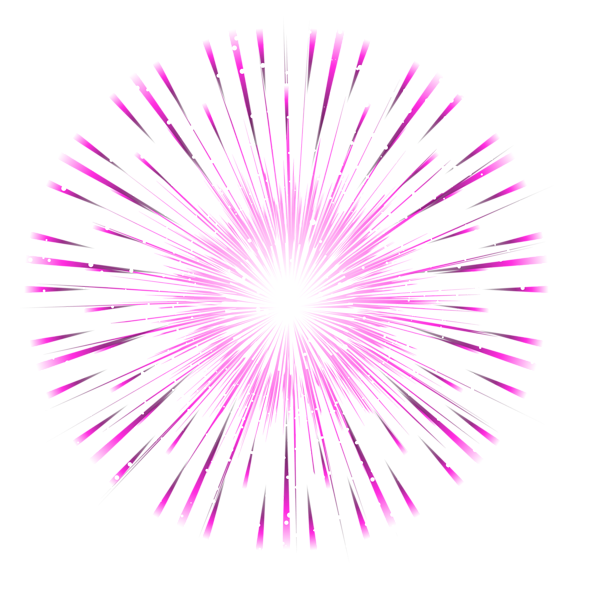 Vibrant Pink Firework Explosion PNG image