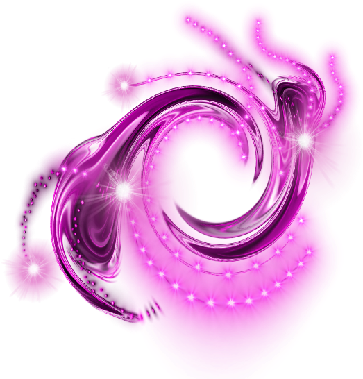 Vibrant Pink Glow Swirl PNG image