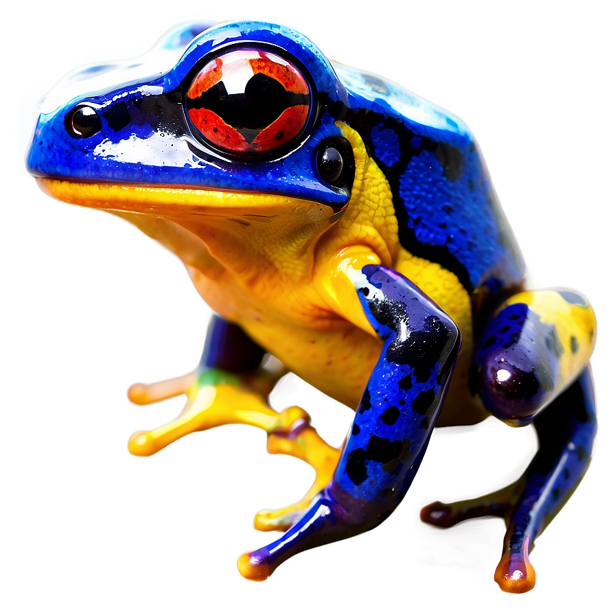 Vibrant Poison Dart Frog Png Fku26 PNG image