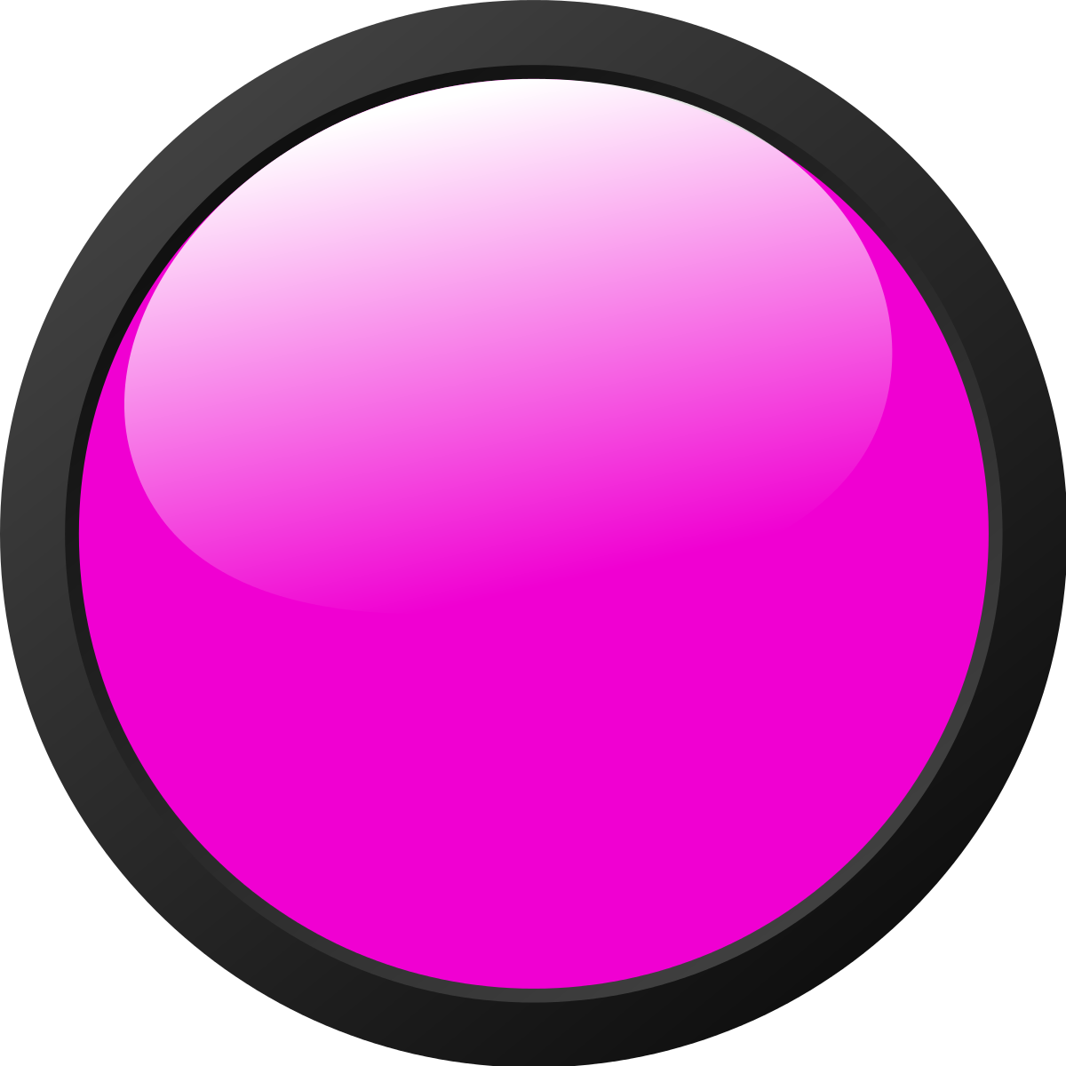 Vibrant Purple Button Graphic PNG image