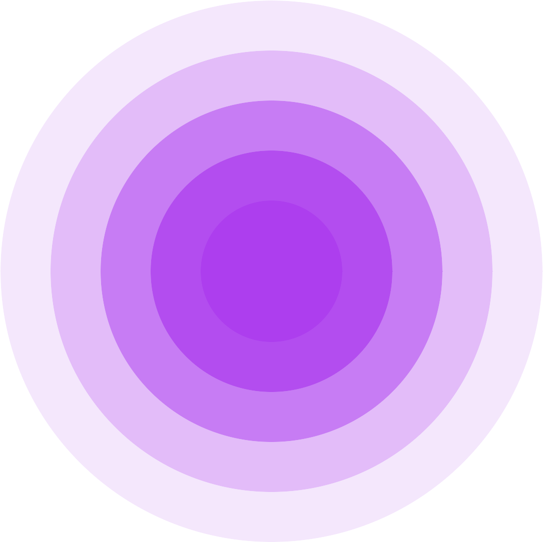 Vibrant Purple Circle Graphic PNG image