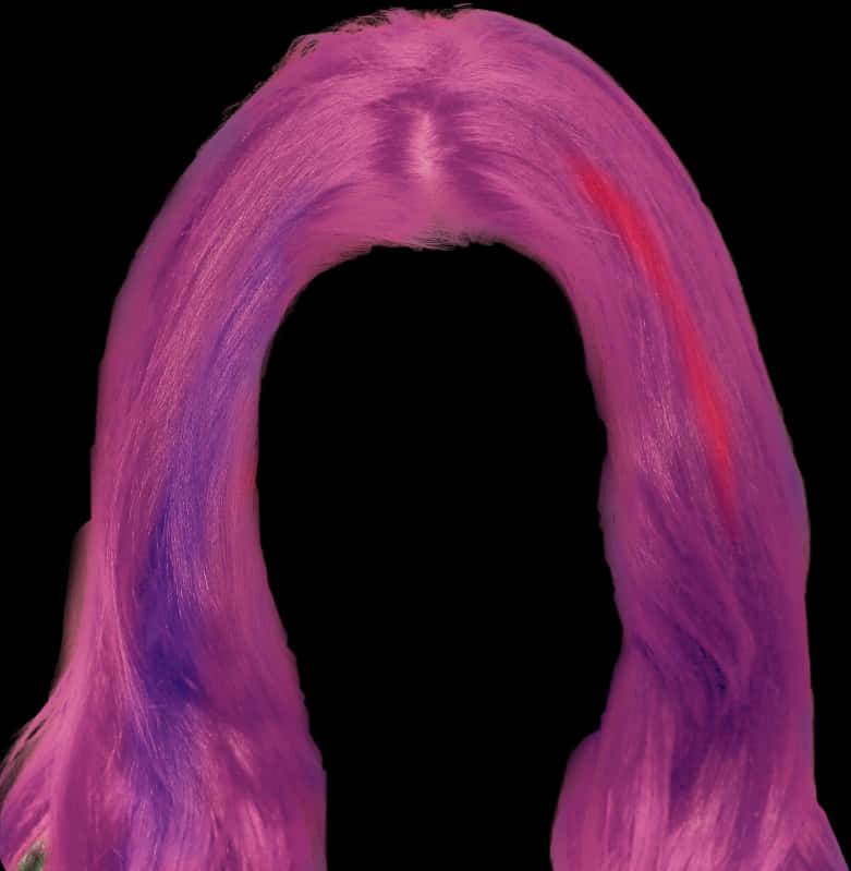 Vibrant_ Purple_ Hairstyle_ P N G PNG image