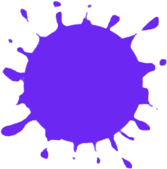 Vibrant Purple Splash Pattern PNG image