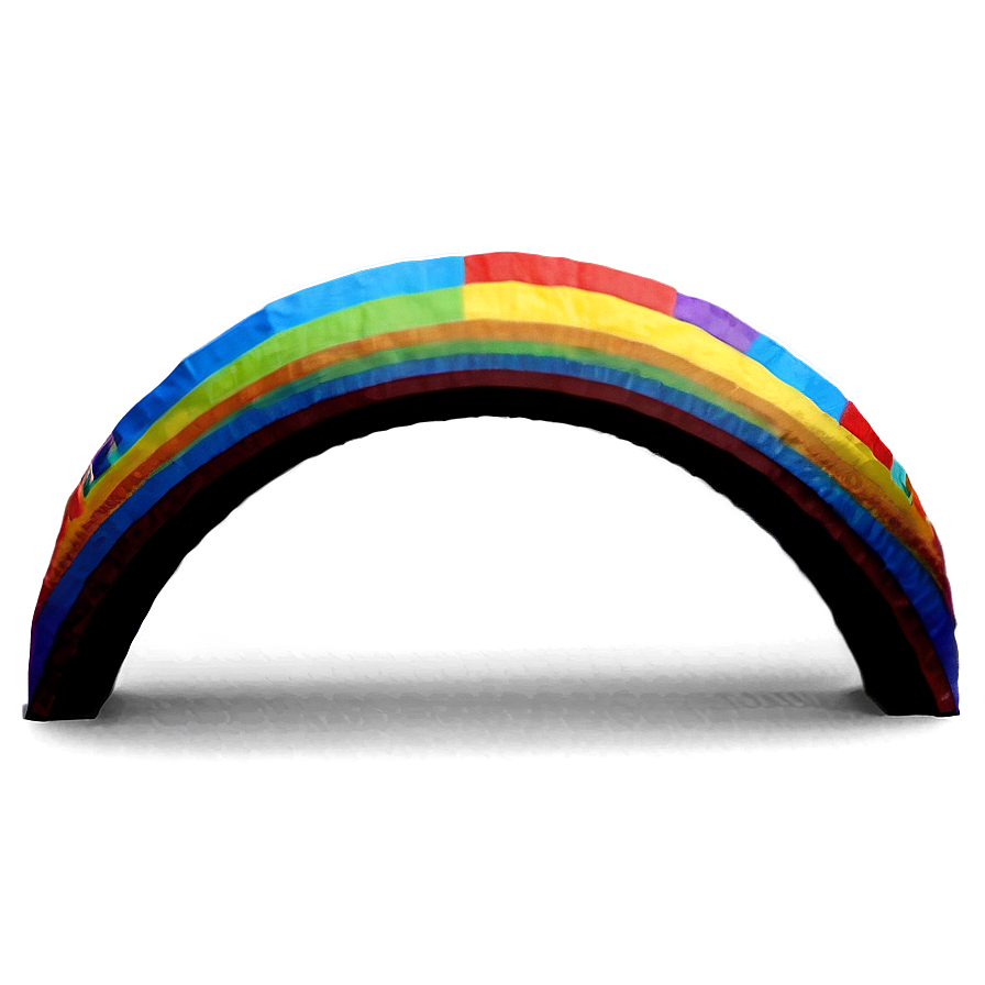 Vibrant Rainbow Arch Png Mbn PNG image