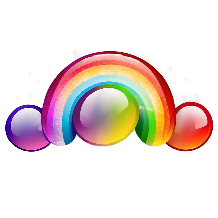 Vibrant Rainbow Emoji Png Xvh PNG image