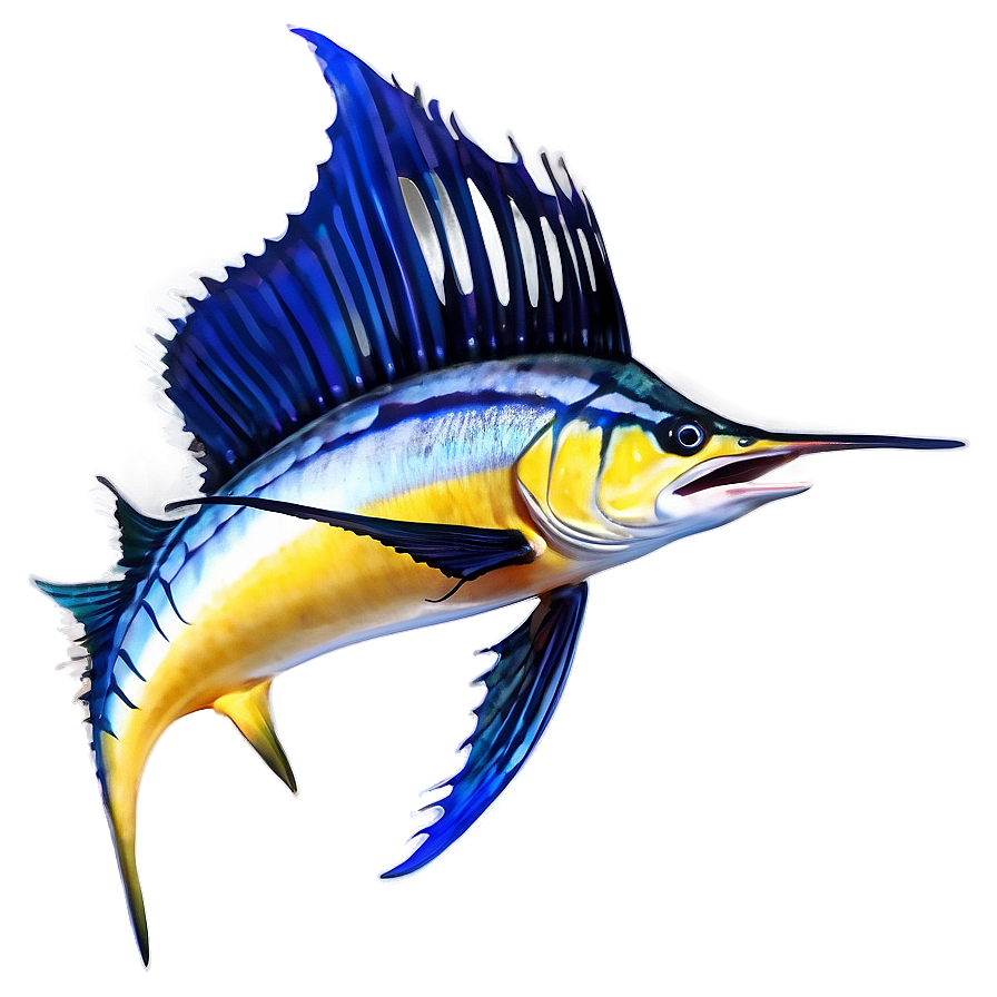 Vibrant Sailfish Picture Png Tuj74 PNG image