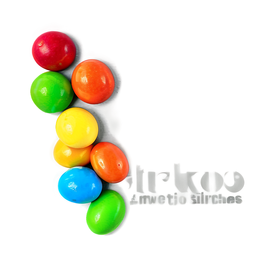 Vibrant Skittles Rainbow Png 37 PNG image