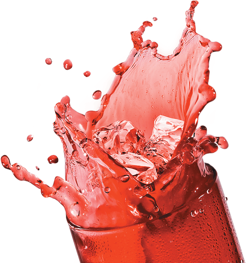 Vibrant Soda Splash PNG image