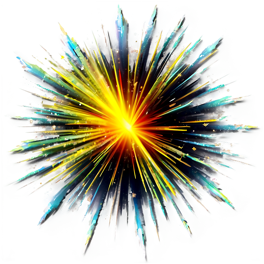 Vibrant Stardust Explosion Png Yyt PNG image