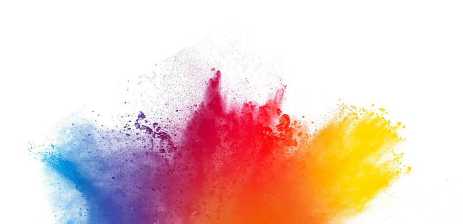 Vibrant Watercolor Splash PNG image