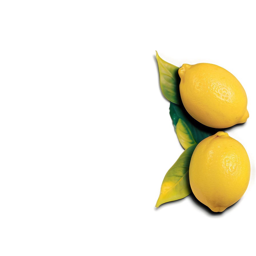 Vibrant Yellow Lemon Png Ycx67 PNG image