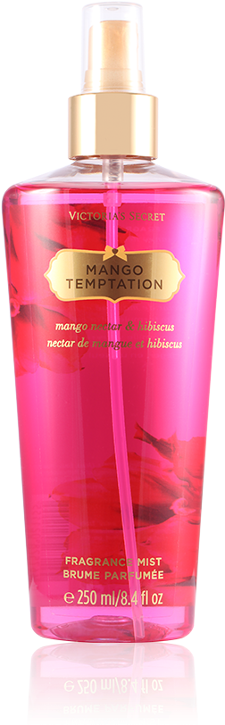 Victoria Secret Mango Temptation Fragrance Mist PNG image