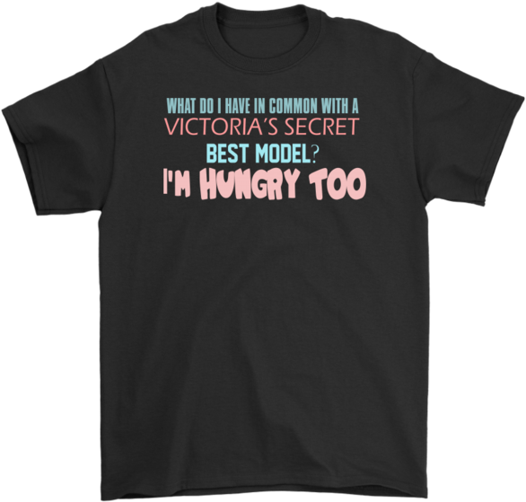 Victoria Secret Model Humor T Shirt PNG image