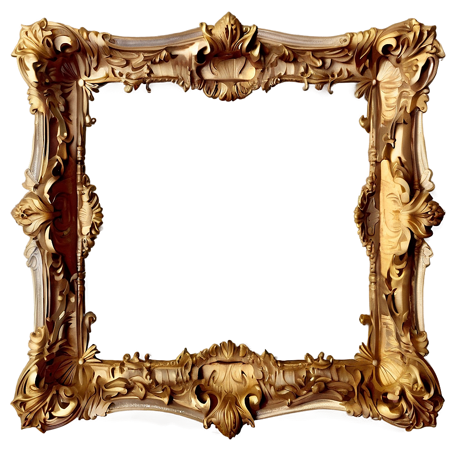 Victorian Fancy Frame Png 06132024 PNG image