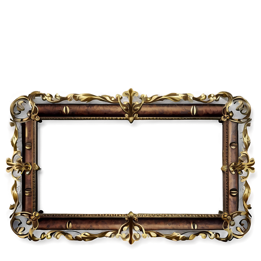 Victorian Fancy Frame Png 68 PNG image