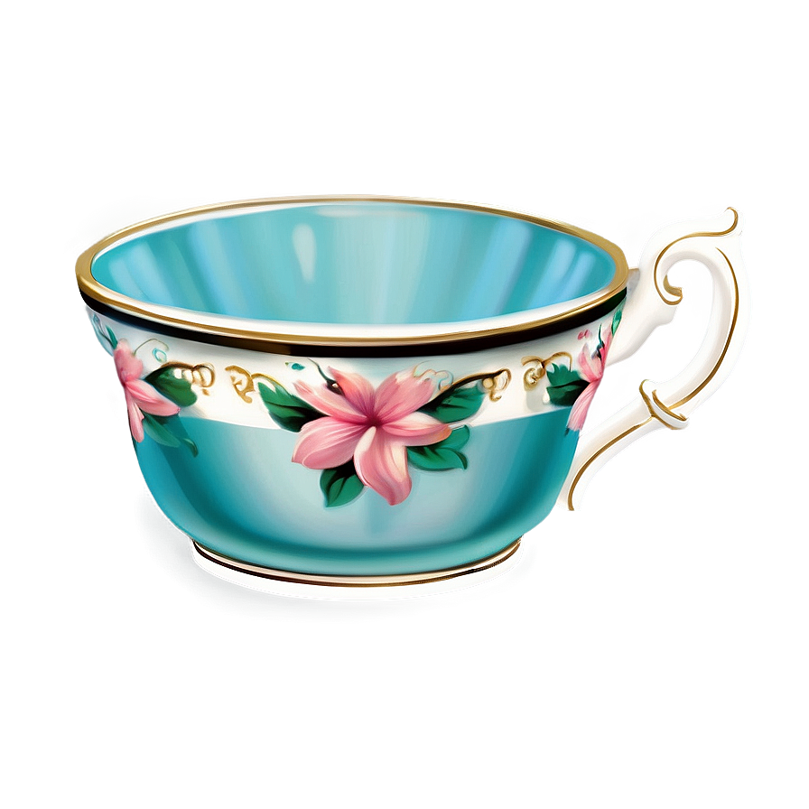 Victorian Tea Cup Grace Png 05252024 PNG image