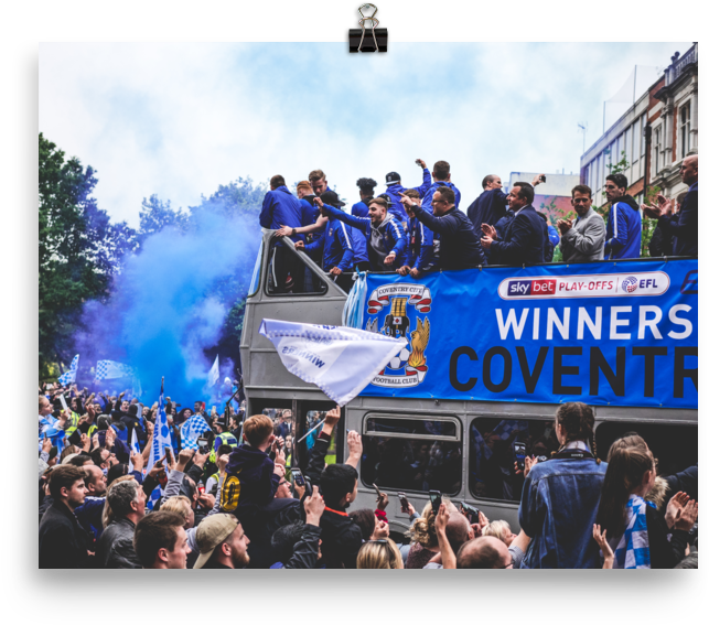 Victorious Football Team Celebration Parade PNG image