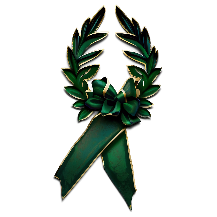 Victory Laurel Ribbon Png Gwt PNG image