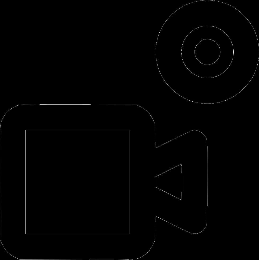 Video Camera Icon Outline PNG image