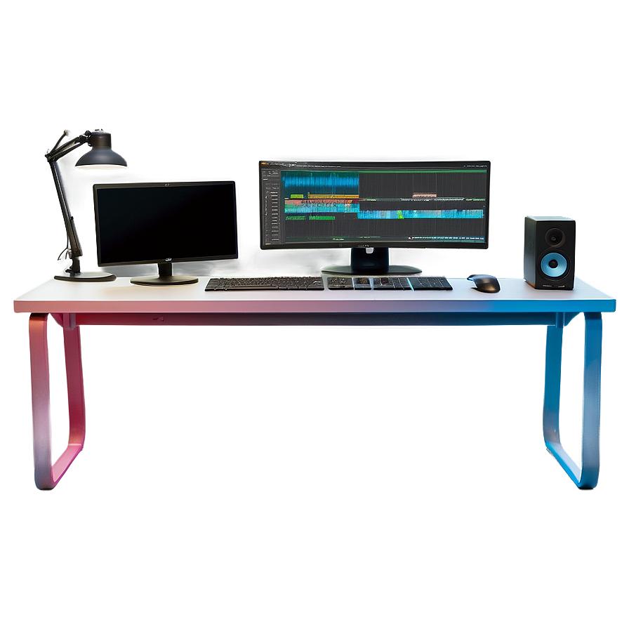 Video Editing Desk Png 06262024 PNG image