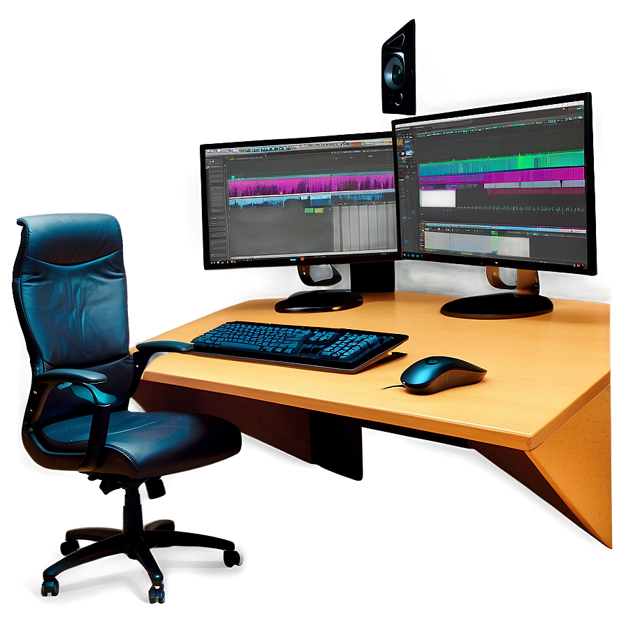 Video Editing Desk Png Wnh PNG image