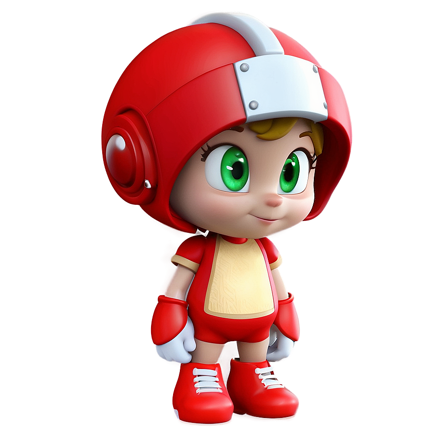 Video Game Inspired Cartoon Character Png 06122024 PNG image