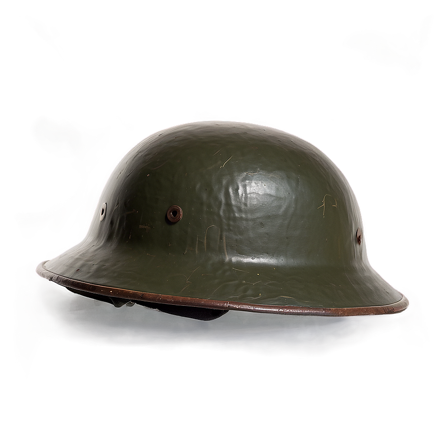 Vietnam War Helmet On Wood Png Qmo PNG image