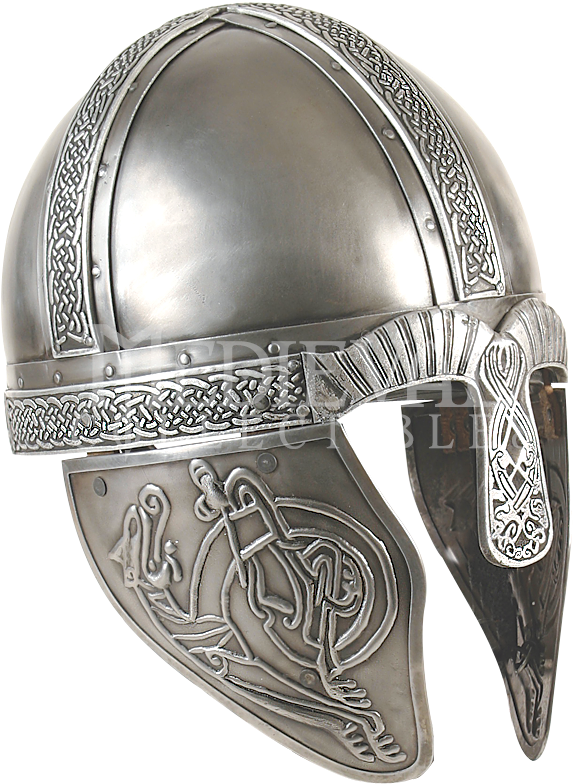 Viking Helmetwith Embossed Design PNG image