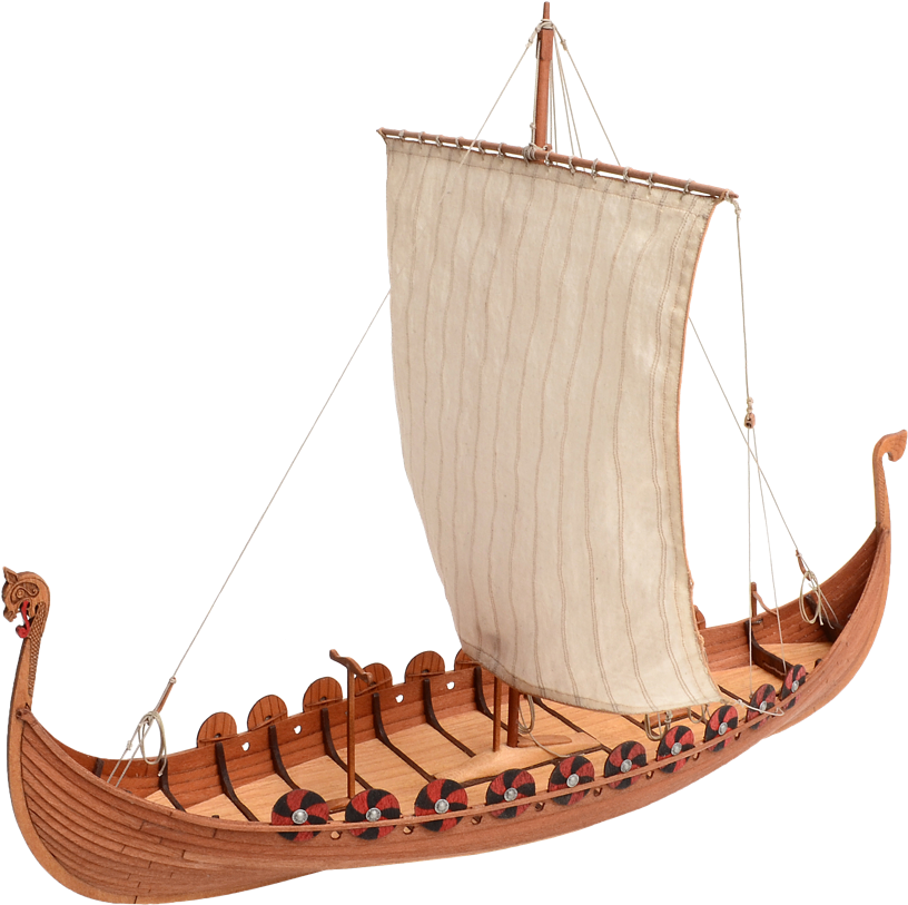 Viking Ship Model PNG image