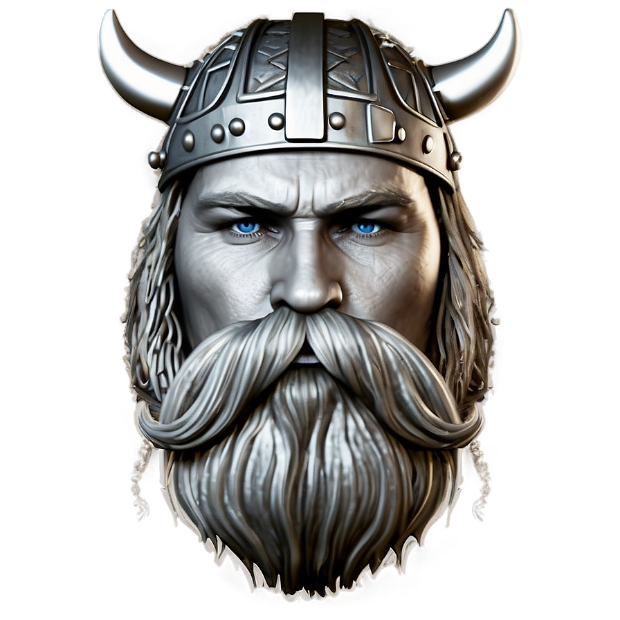 Viking Warrior Mustache Png 46 PNG image