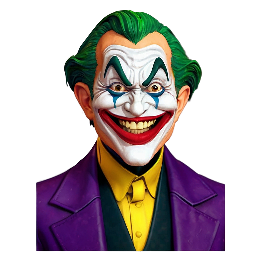 Villainous Joker Grin Png 63 PNG image