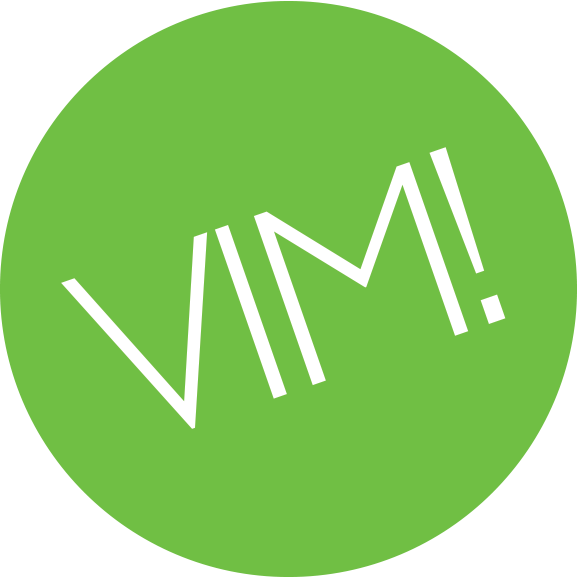 Vim Editor Logo Green Circle PNG image