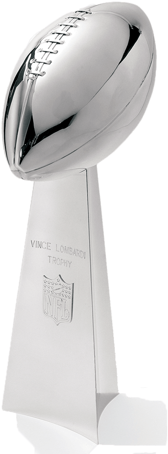 Vince Lombardi Trophy Super Bowl PNG image