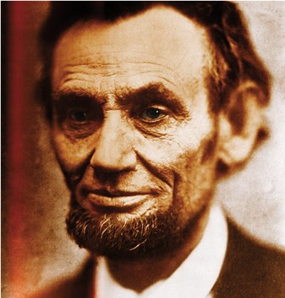 Vintage Abraham Lincoln Portrait PNG image