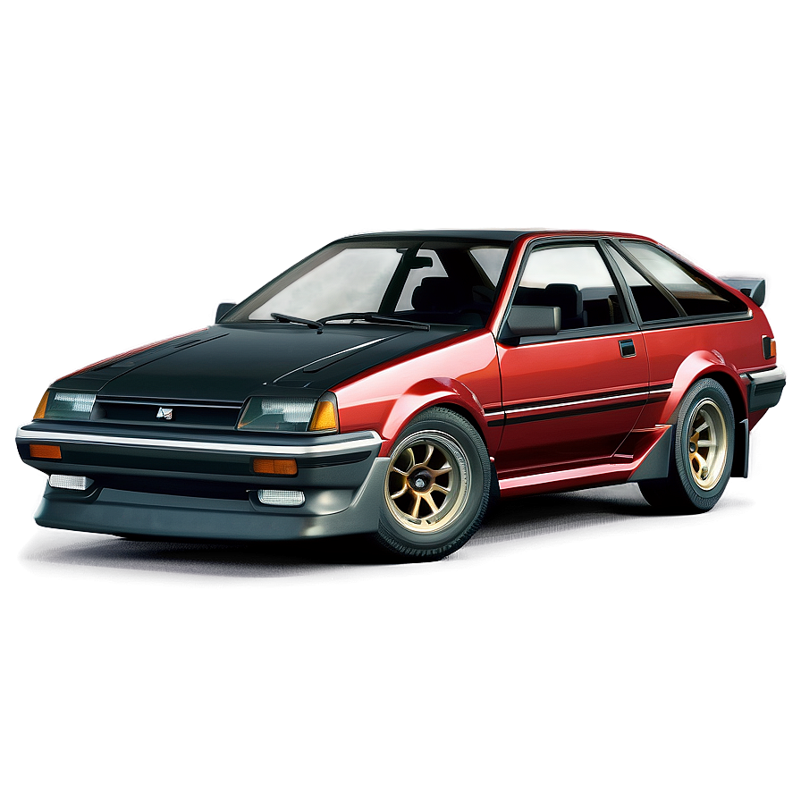 Vintage Ae86 Model Png 06242024 PNG image