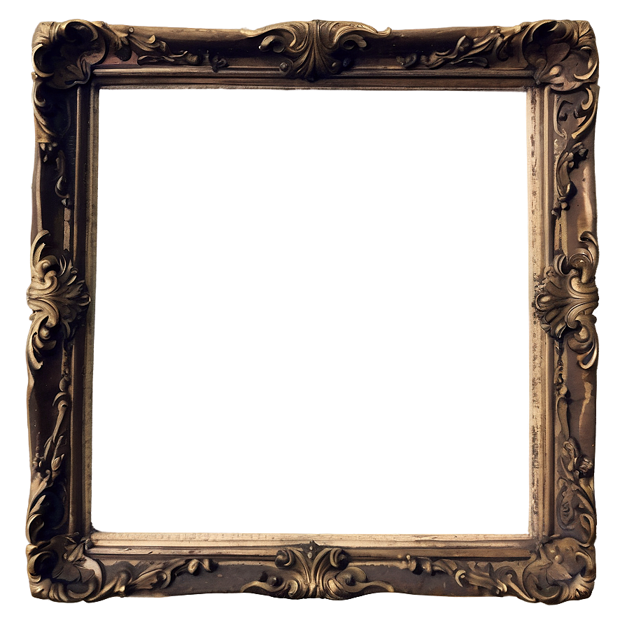 Vintage Aesthetic Frame Png Mhh23 PNG image