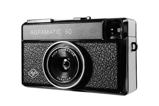 Vintage Agfa Agfmatic50 Camera PNG image