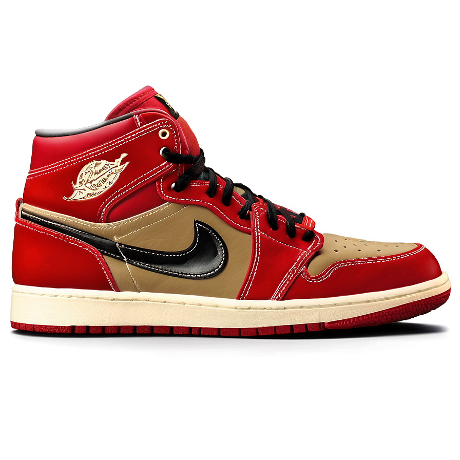 Vintage Air Jordan 1 Model Png 3 PNG image